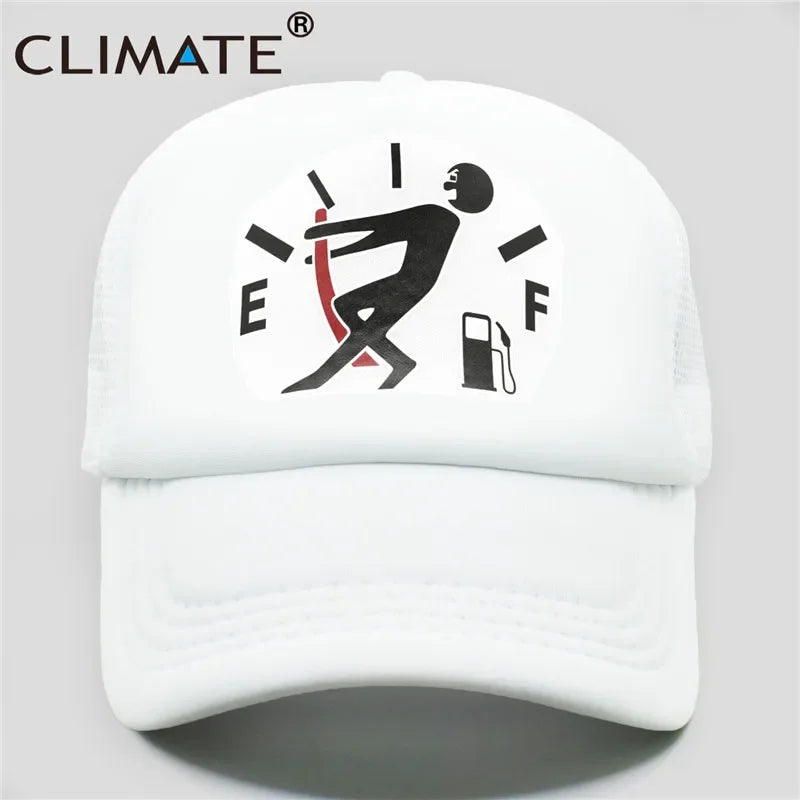 Funny Car Baseball Trucker Caps Men Cool Caps Oiling Refuel Hip Hop Summer Mesh Hat Driver Car Racing Fans Caps for Men