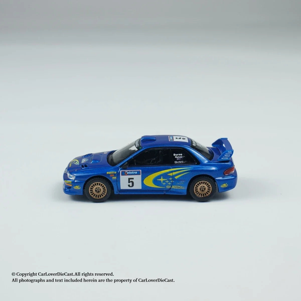 MINIGT 1:64 WRC99 1999 Rally Australia Winner #5 Diecast Model Car