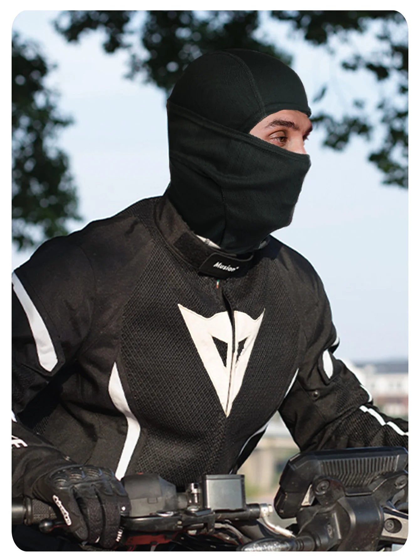 Motorcycle Balaclava Fashion Print Sun Protection Full Face Mask