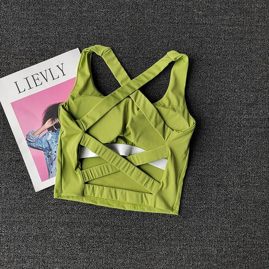 Women Sports Bra Top Push Up Fitness Yoga Bra Underwear Sport Tops For Women Asian Size