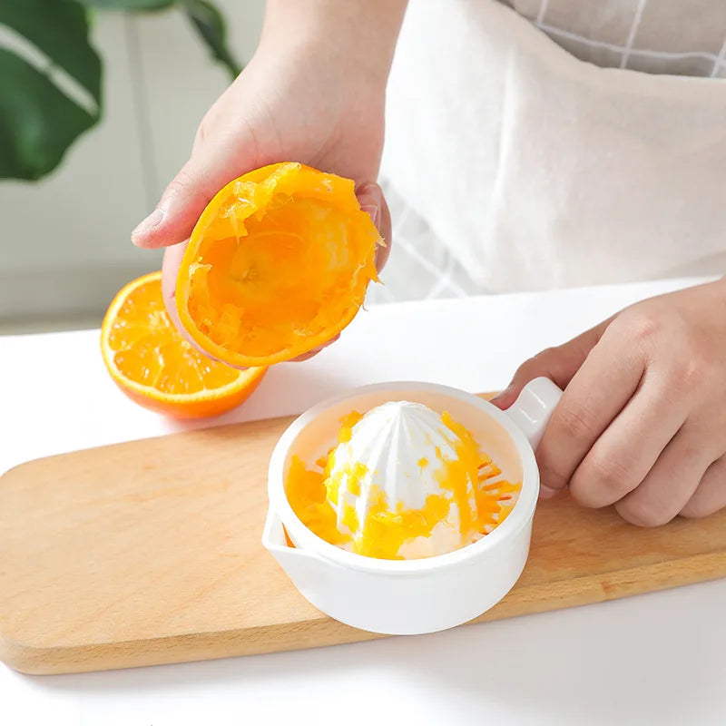 Plastic Orange Lemon Citrus Manual Squeezer