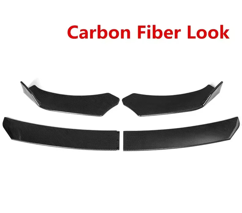 Front Bumper Spoiler Diffuser Body Kit for Audi A3 A4 A5 A7 A8 B7 B8 Q7 RS5 RS6 S3 TT Front Lip Chin Splitter