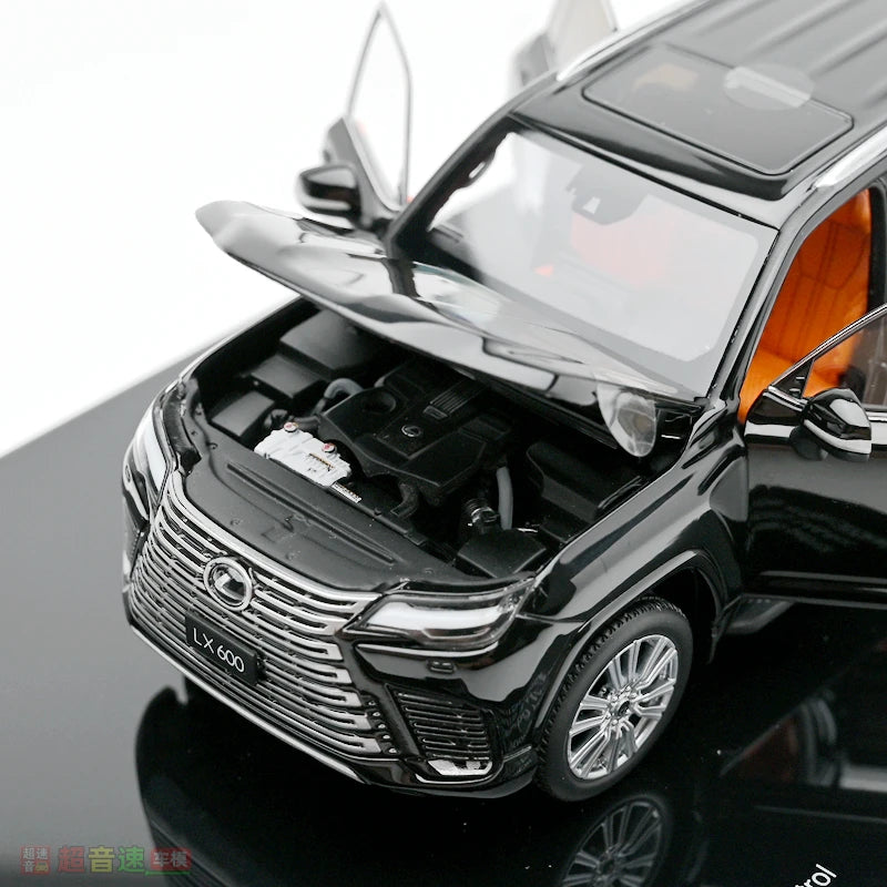 Lexus Lx600 Suv 1:43 Scale Die-Cast Model Full-Open Alloy Miniature Car