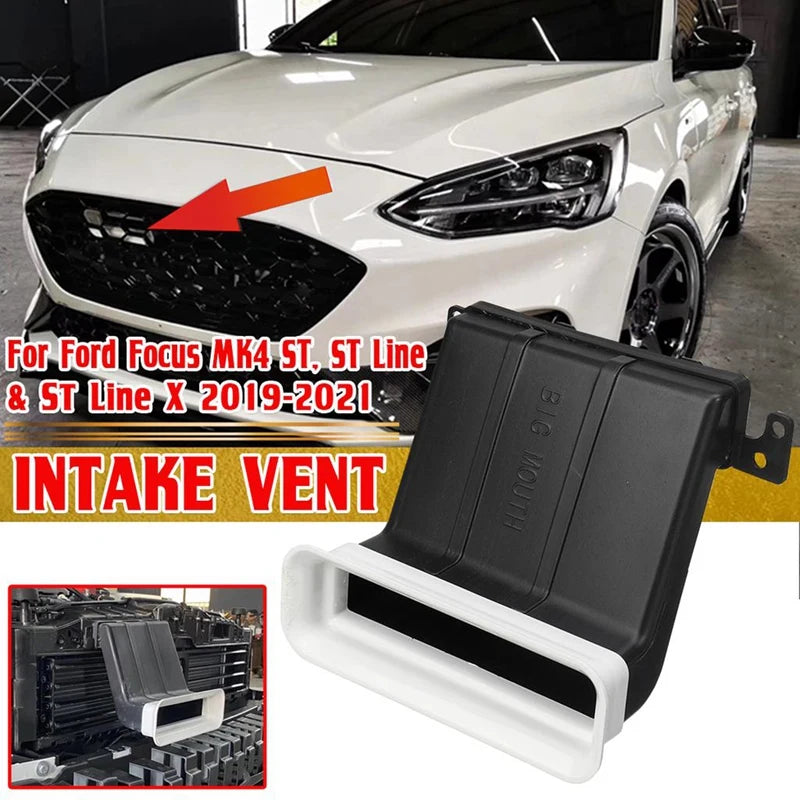 QT Ford Focus MK4 Air Inlet Tuyere Intake Duct 2019 2020 2021 Ford Focus RS ST Hatchback 4D Sedan 5D MK4 2019 2020 2021
