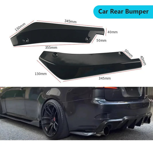 IS250 IS350 06-13 Car Rear Bumper Lip Spoiler Side Fender Skirt Lip Chin Body