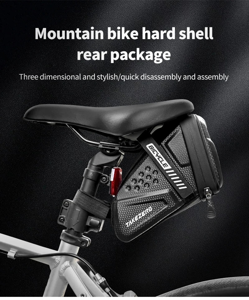 Bicycle Saddle Bag Waterproof Mountain Bike Saddle Storage