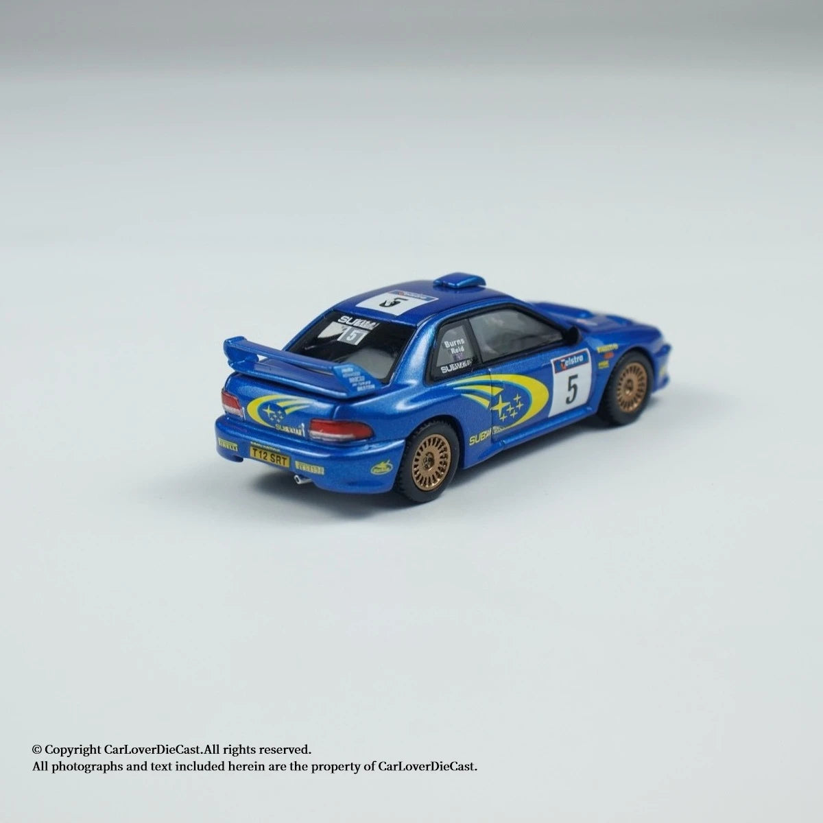 MINIGT 1:64 WRC99 1999 Rally Australia Winner #5 Diecast Model Car