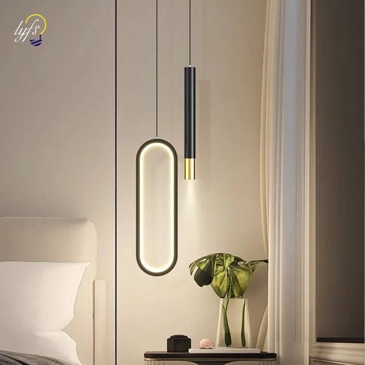 Nordic LED Pendant Light Hanging Lamps Interior Lighting Home Bedside Living Room
