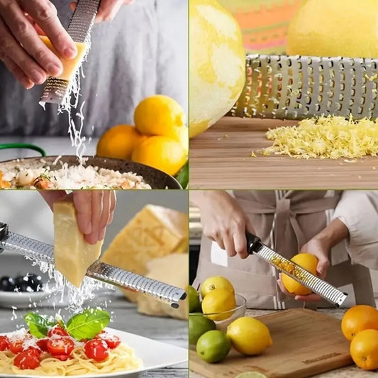 Multifunction Cheese Grater Hand-held Stainless Steel Slicer Lemon Grater Chocolate Chopper Vegetable Grater Kitchen Gadgets