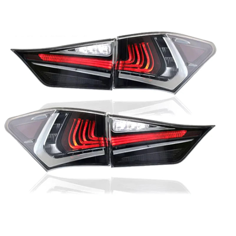 Lexus GS Tail Lights 2013-2021 GS300 Tail Lights GS200 GS250 Rear DRL Fog Brake Turn Signal Reversing