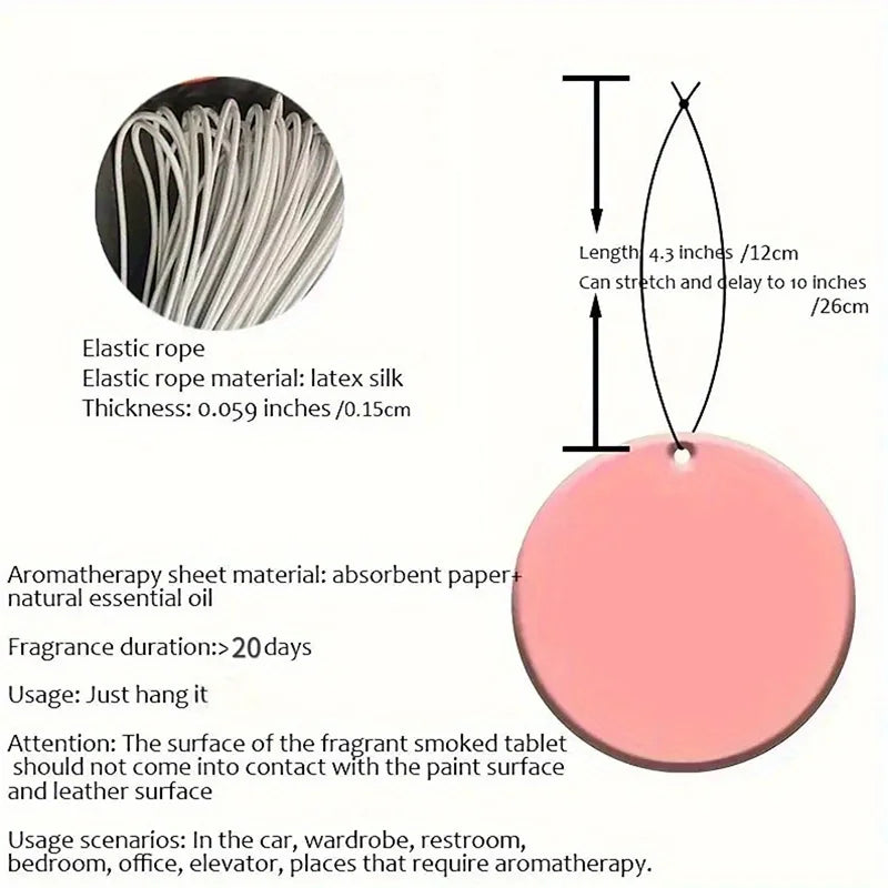 1pc fun car air freshener aromatherapy car fragrance perfume