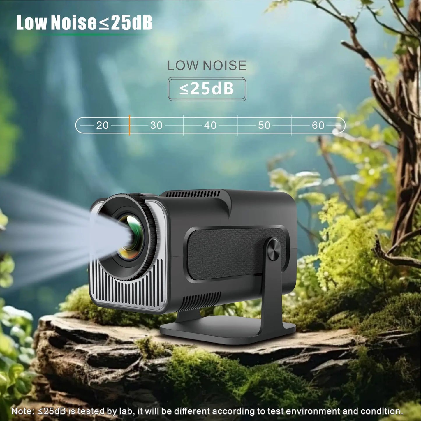 Xiaomi Android 11 HY320 Mini Projector 4K Native 1080P Dual Wifi6