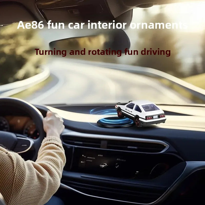 Car Ornaments Interior Decoration Drift Tail Swing Rotating Ornaments Toy Model Center Console Car Interior Decoration