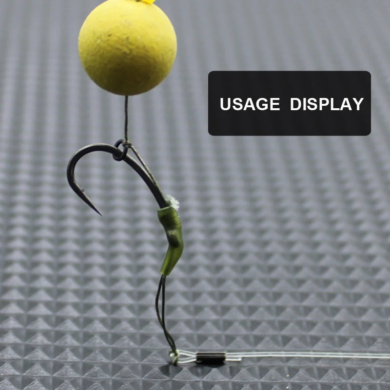 Carp Fishing Line Hair Rig Loop Rigs  ready-tied Soft hook