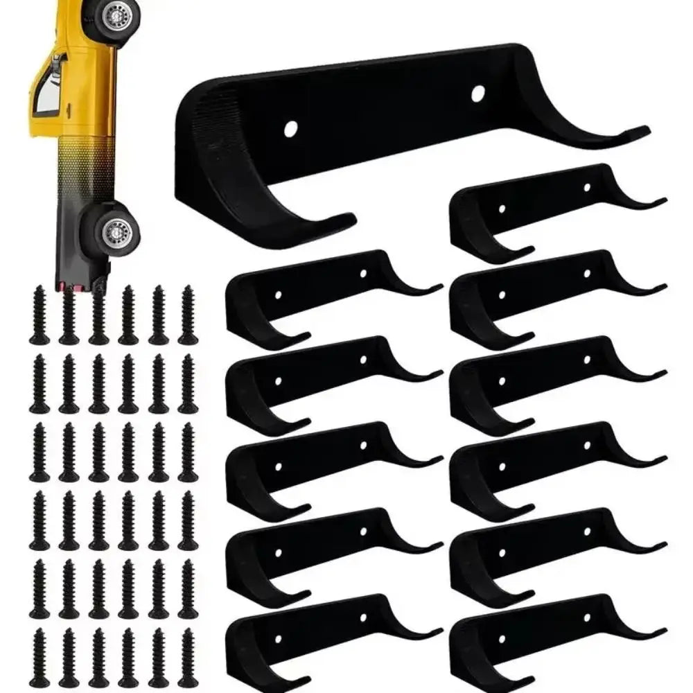 1/4/8/12PCS Car Display Wall Mount Firmly Save Space Vertical Model Car