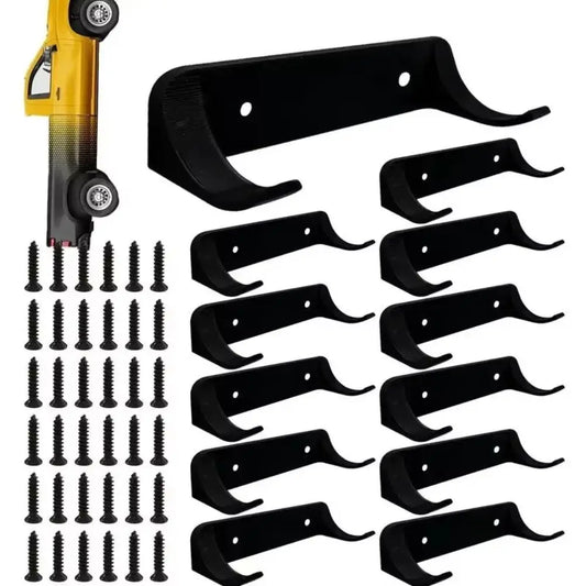 1/4/8/12PCS Car Display Wall Mount Firmly Save Space Vertical Model Car