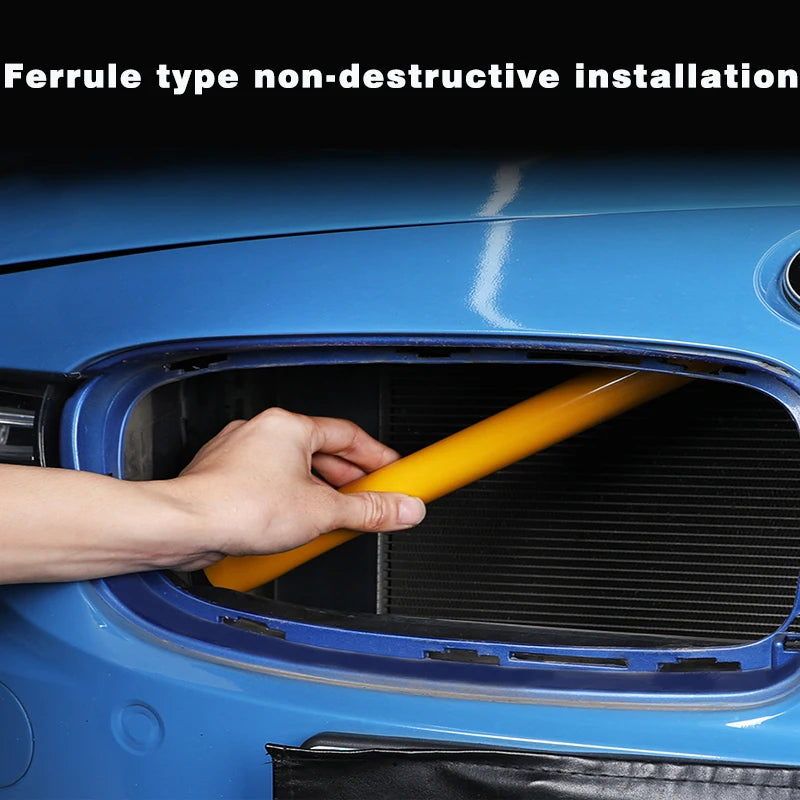 M Brace Cover BMW F30 F31 F32 F36 F44 F45 F46 F20 F22 F25 F26 G20 G30 X3 G01 M Sport Car Front Grille Frame Trim Strip Durable Accessories