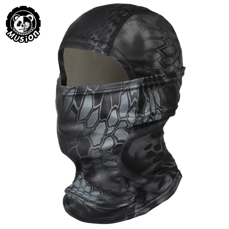 Motorcycle Balaclava Fashion Print Sun Protection Full Face Mask