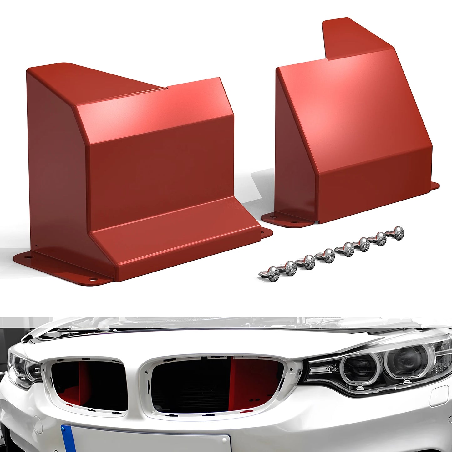 Aluminium Air Intake Scoops for BMW F30 F20 F21 F22 F23 F31 F34 F32 F33 F36,M2 F87,M3 F80,M4 F82/F83