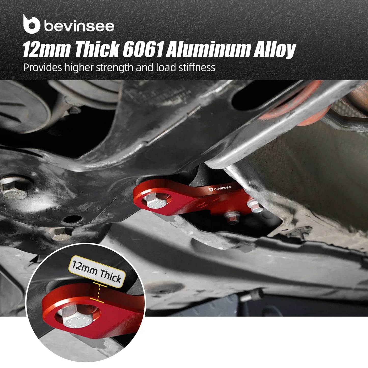 Front Subframe Brace for Audi A3 8V S3 TT for VW for Golf 7/8/7.5 GTI R for Tiguan MK2 for SEAT/Cupra Leon 3/4 for Skoda Octavia