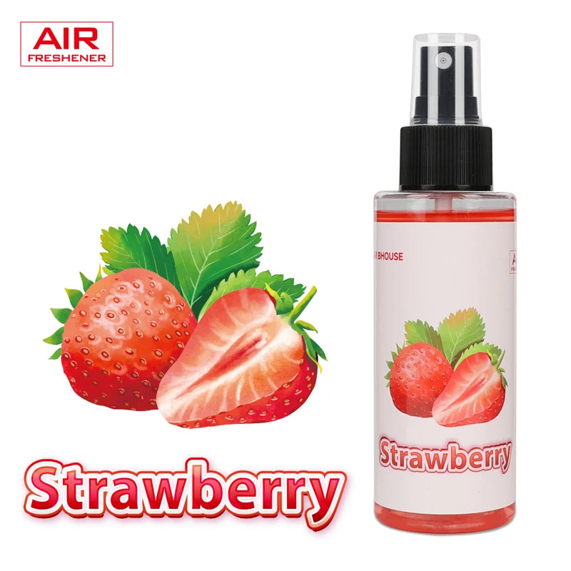 Car Flavouring Car Air Fresheners Perfume strawberry/Ice Flavour Long-Lasting Auto Aromatherapy Car Interior Deodorant Supplies