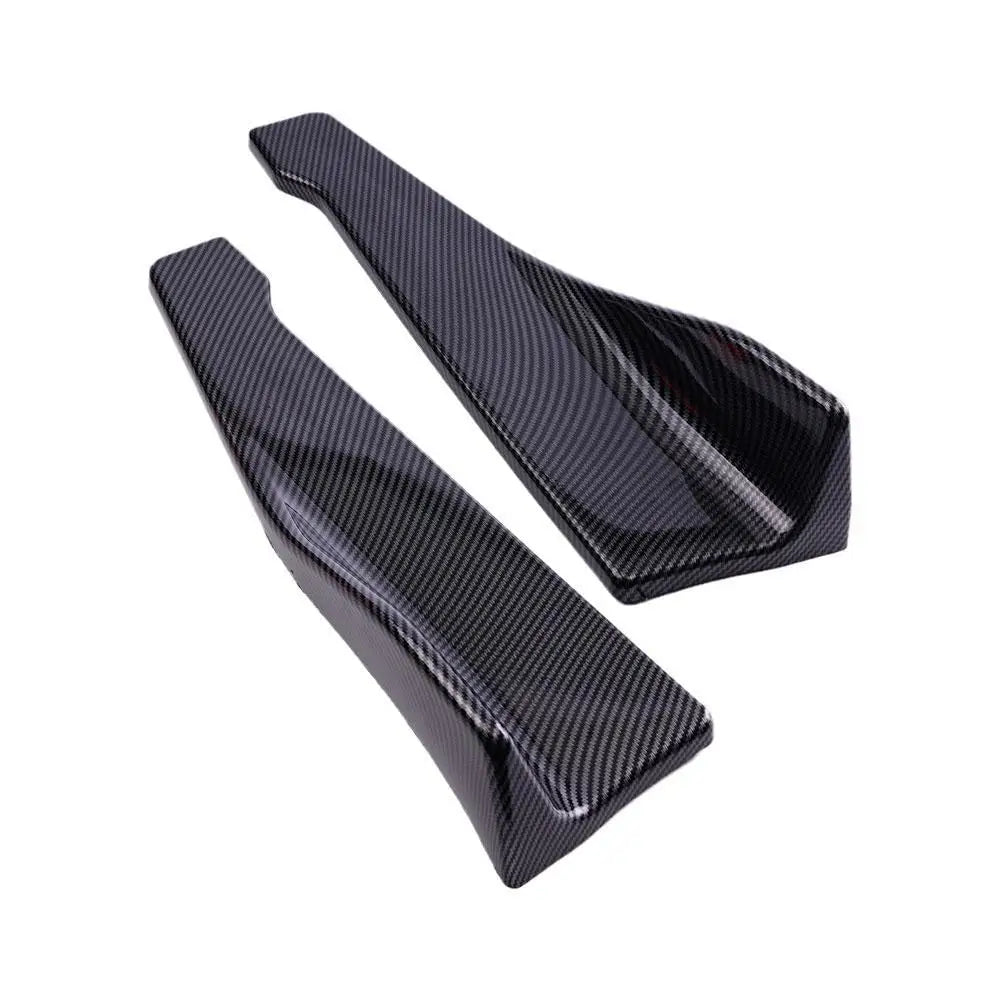 Universal Car Front Rear Bumper Strip Lip Spoiler Diffuser Splitter Scratch Protector 48CM Length For Audi BMW HONDA