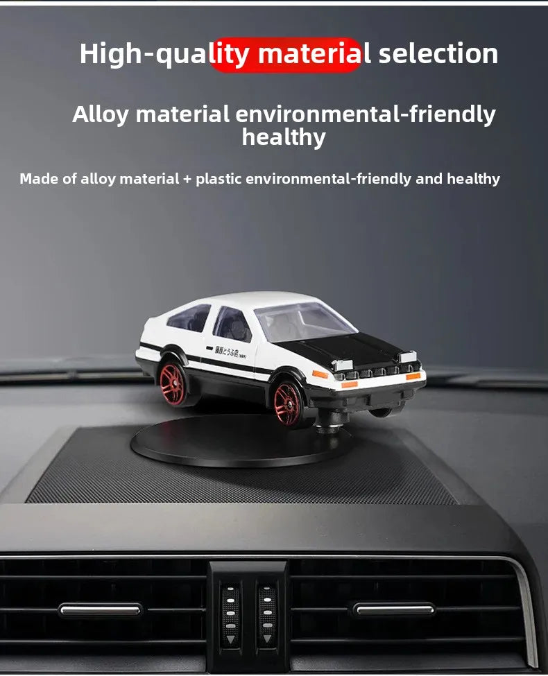 Car Ornaments Interior Decoration Drift Tail Swing Rotating Ornaments Toy Model Center Console Car Interior Decoration
