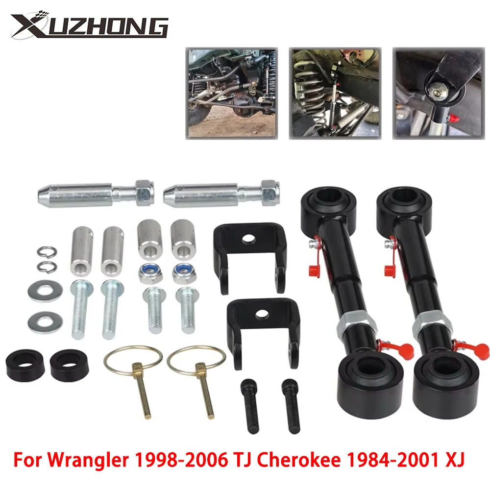 Sway Bar for Wrangler 1998-2006 TJ Cherokee 1984-2001 XJ With 2.5" - 6" Lifts