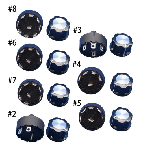 Multi-positional Gear Knob Cap Rotary Electrical Home Improvement Appliance for Heaterd Blender A0KF