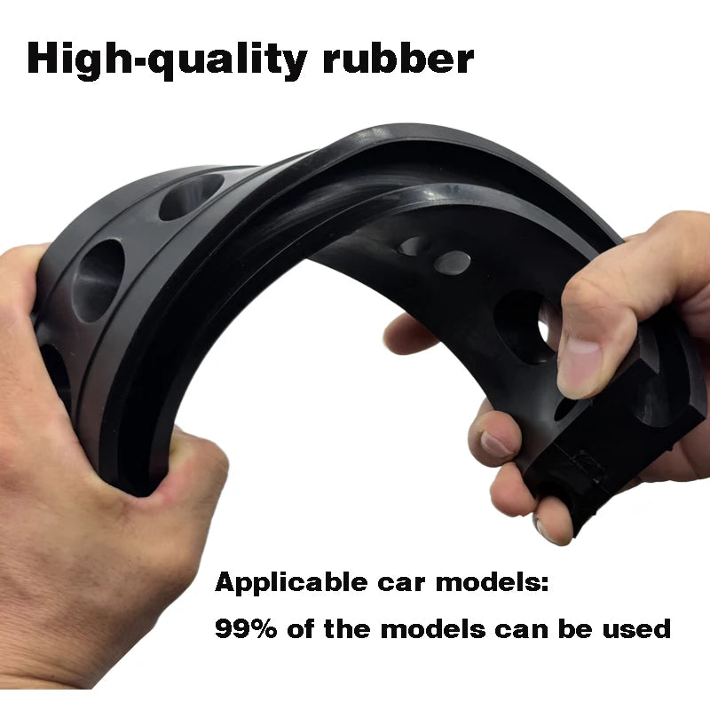 2pc New style buffers auto power cushion universal rubber shock buffer Black Spring Shock Absorber Gel