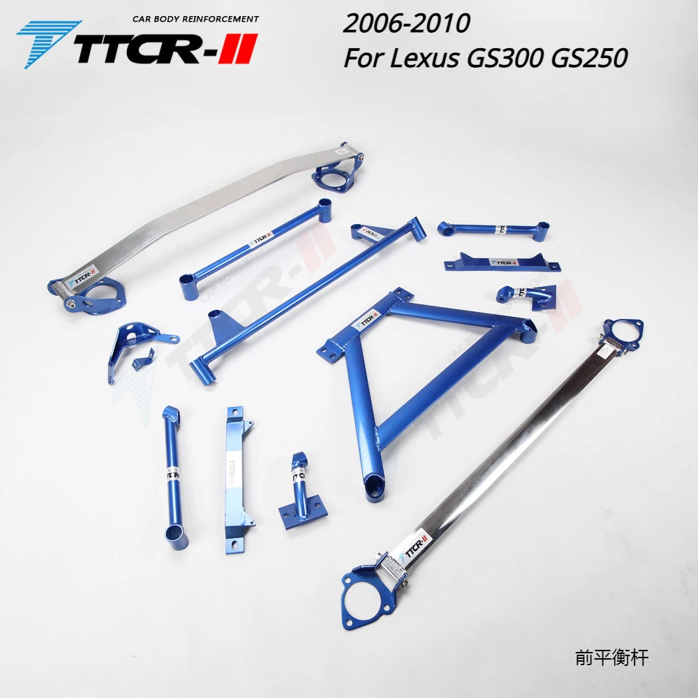 Suspension Strut Bar for Lexus GS300 GS250 2006-2012 Chassis Reinforcement Accessories for GX400 IS250 IS300 Balanced Torque