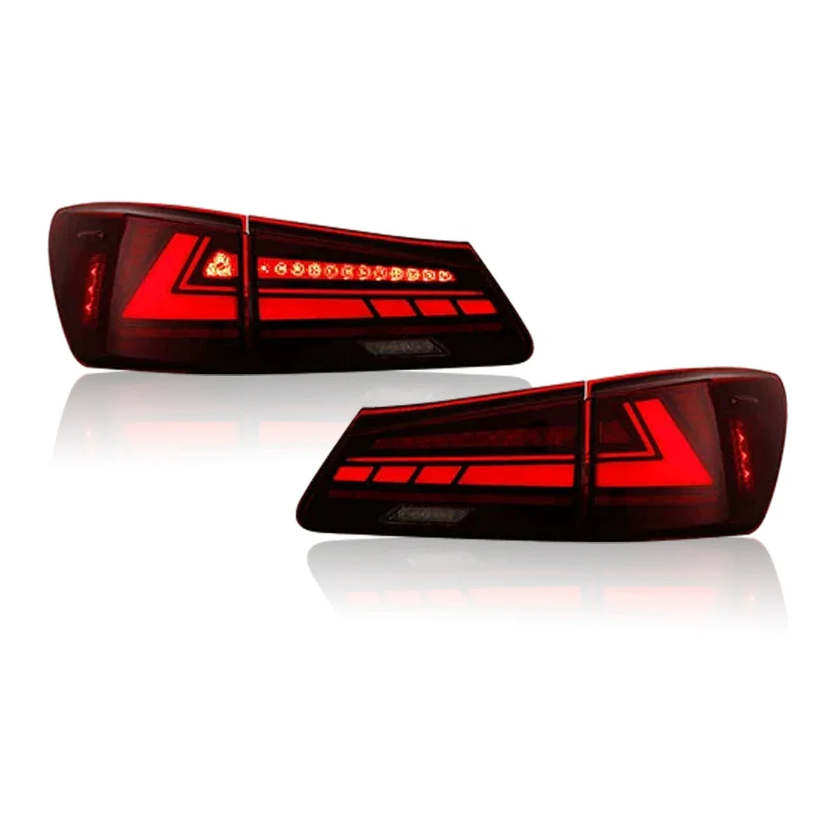 Lexus IS IS250 Taillights 2006-2012 Upgrade Modified to New DRL Dynamic Turn Signal LED Taillight