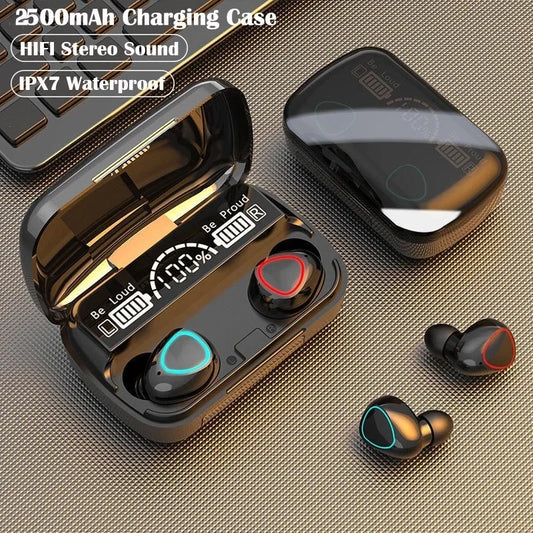 M10 TWS Bluetooth Headphones 3500mAh Charging Box