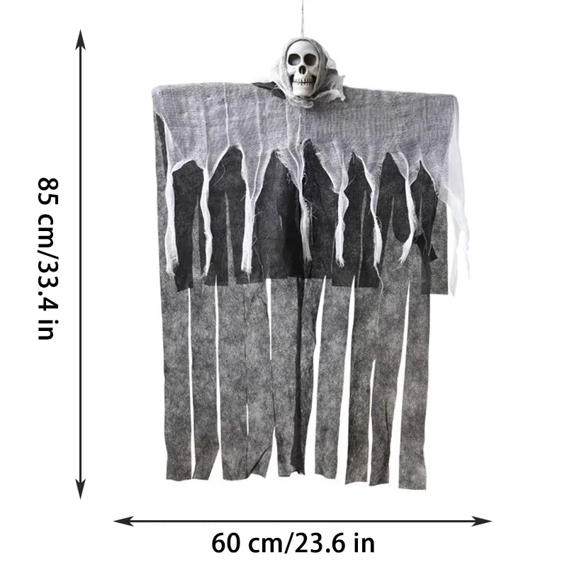 Halloween Decorations Scary Props Realistic Skeleton Skull & Hands Halloween Home Decor Yard Prank Festivals Party Supplies