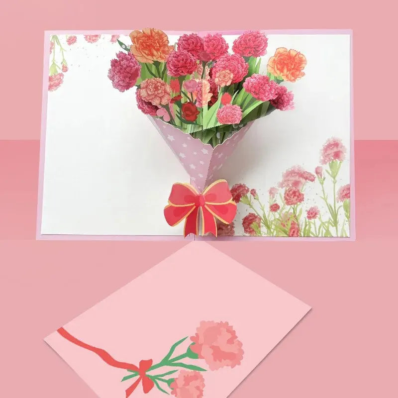 1pcs 3D Butterfly Pop Up Card, Valentine's Day, Mother, Anniversary, Wedding Invitation Greeting, Birthday Gift, Thank You