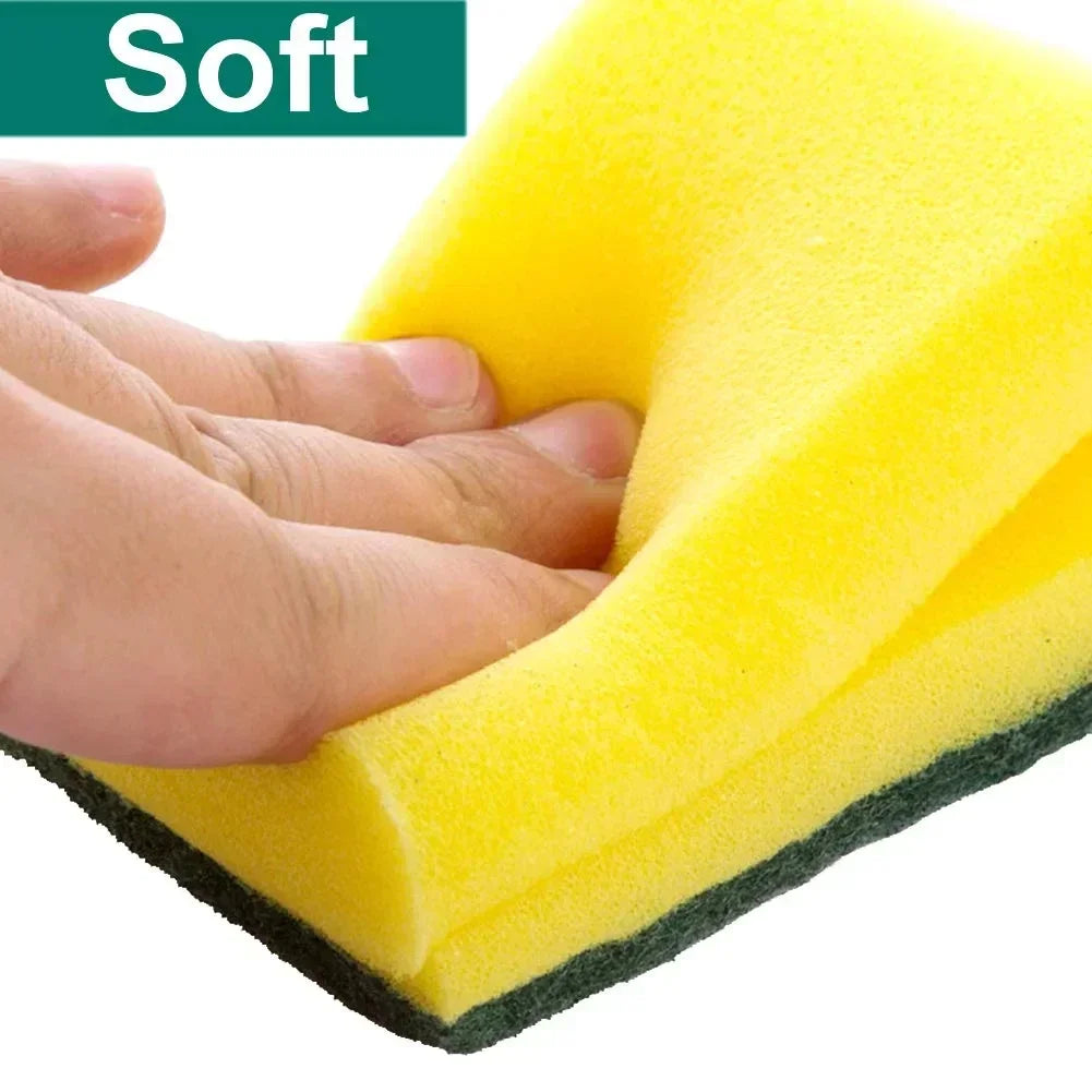 Highly absorbent double-sided sponge magic cleaning