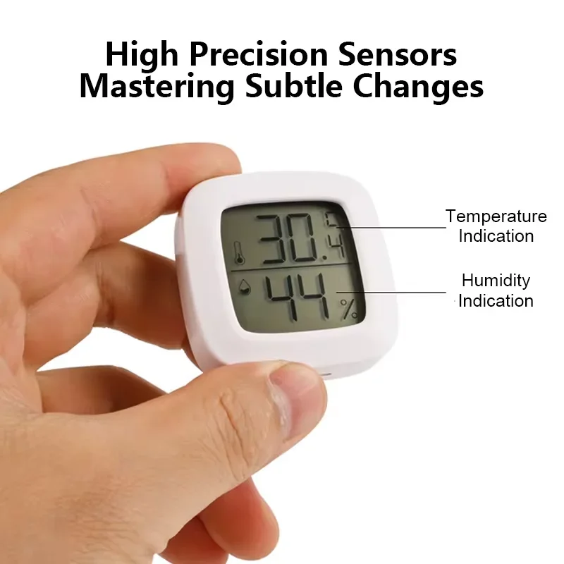 Mini LCD Digital Indoor Convenient Temperature Sensor Humidity Meter Gauge