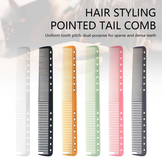 Barbershop Hair Cutting Comb Barber Heat Resistant Anti-static Hair Brush