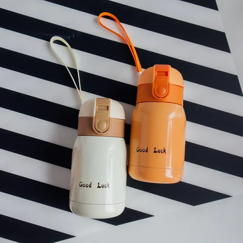 Mini Thermos Cup 200ml/360ml Pocket Cup Stainless Steel Thermal Coffee Mug Vacuum Flask