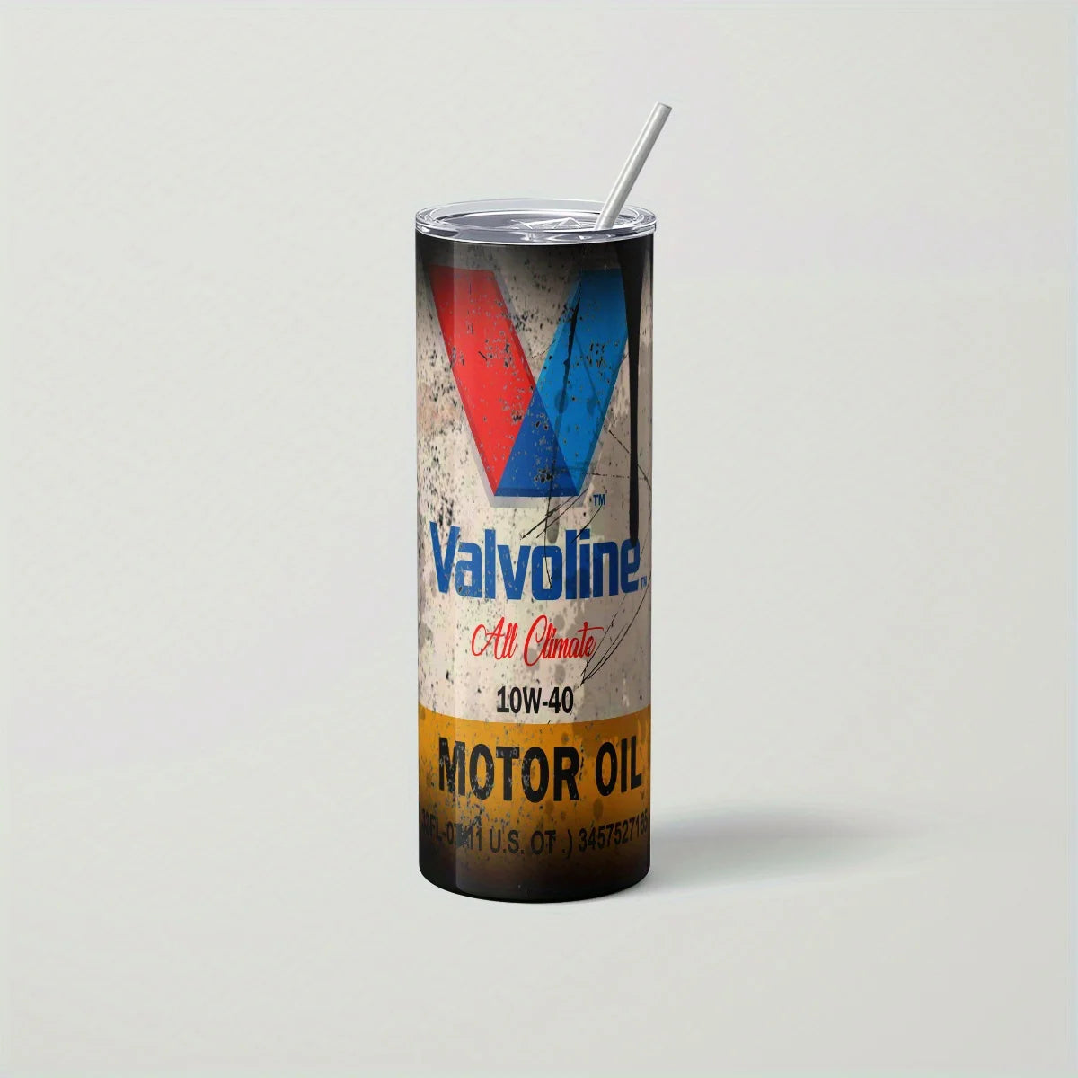 20oz Tumblers: Texaco, Valvoline & Pennzoil Motor Oil Designs