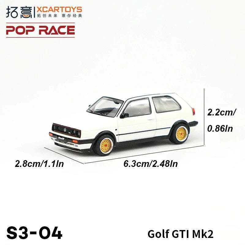 Xcartoys PopRace 1/64 Super Mini Alloy Diecast Model Cars Home Ornaments Collection Vehicle Toys Teenagers And Adults Gifts