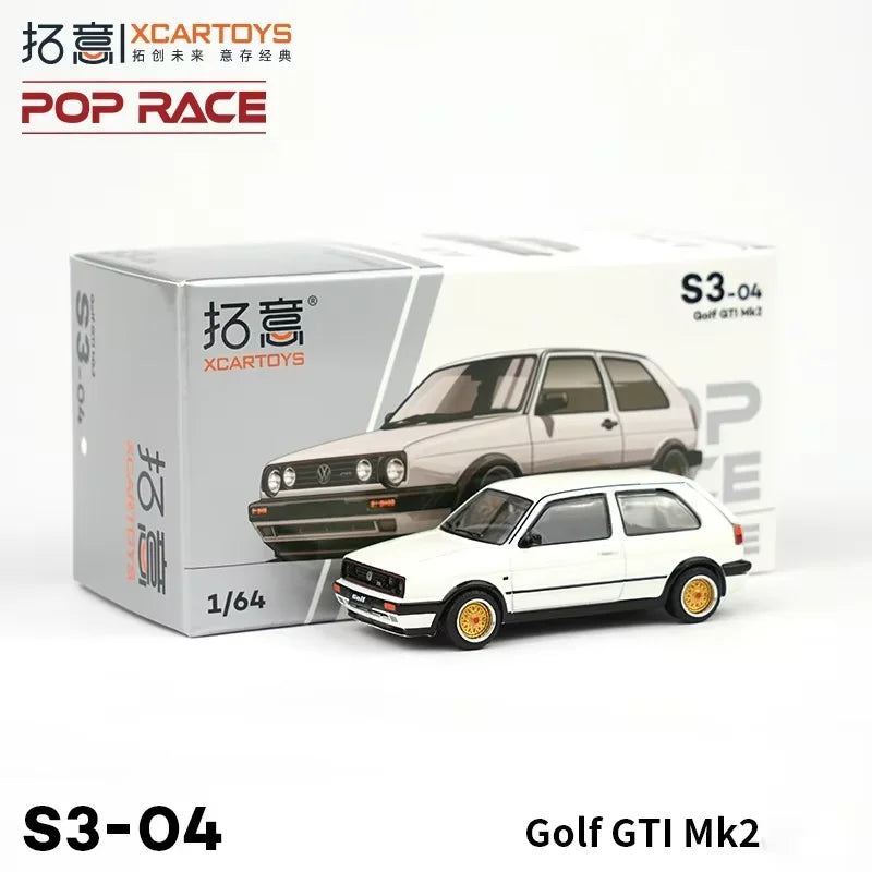 Xcartoys PopRace 1/64 Super Mini Alloy Diecast Model Cars Home Ornaments Collection Vehicle Toys Teenagers And Adults Gifts