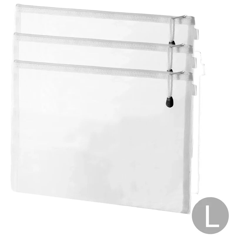 Mesh Zipper File Bag Toy Storage Bag