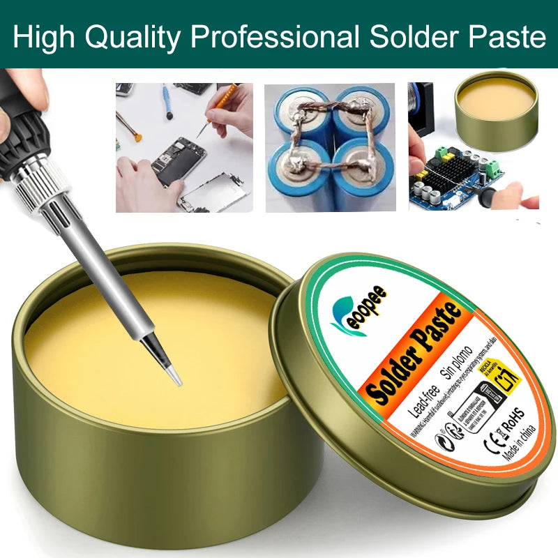 Solder Paste Rosin Flux 10g/30g/100g Tin Lead-free