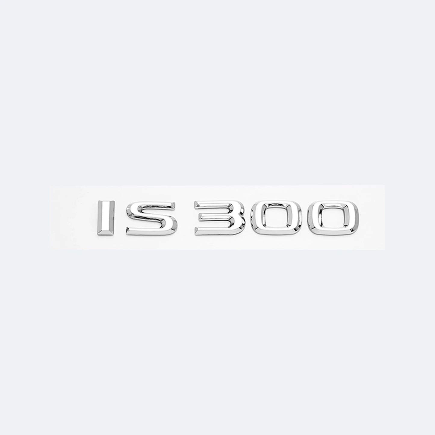 Lexus ABS Letters IS200 IS250 IS300 IS350 IS300h IS200t HYBRID Emblem For Lexus Car Trunk Logo Badge Sticker
