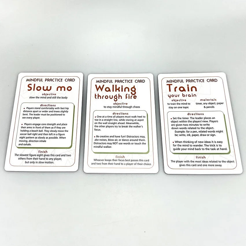 The Mind Card Game Puzzle Board Game Team Experience Interactive Game - The ming soulmates - The Mind Extreme Social Skills Game