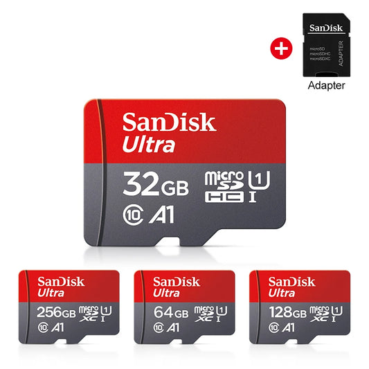 SD Adapter TFcard 64GB 16GB 32GB Memory Card 128GB Class 10