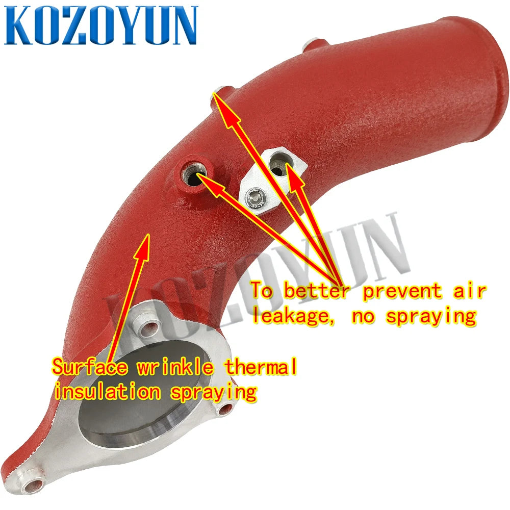 QT Cold Air Intake Charge Pipe Intake tube for BMW B58 M140i M240i 340i 440i xDrive 16-18
