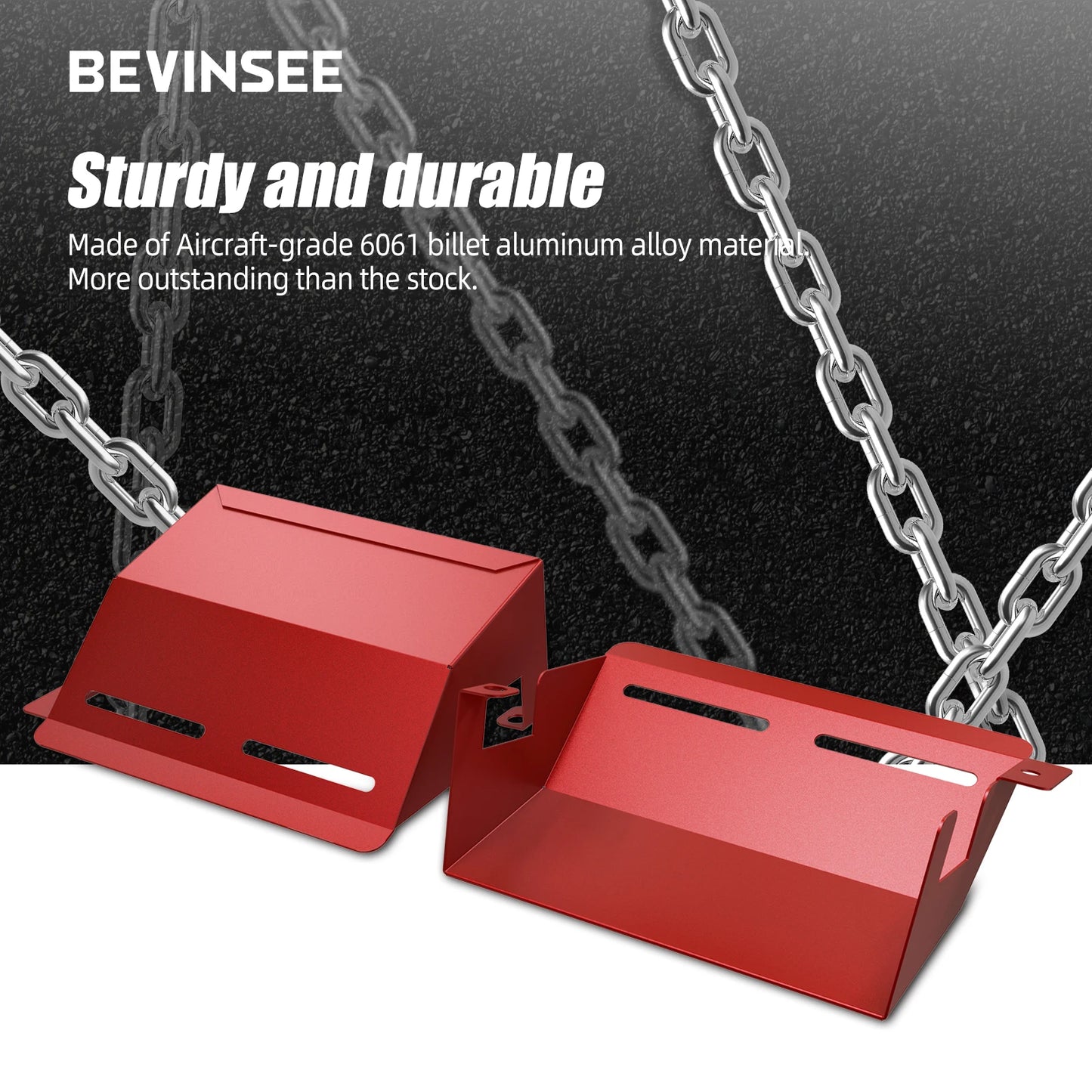 BEVINSEE Air Intake Scoops for BMW E90 E92 E93 323i 325i 328i 330i 335i 335d 2007-2012