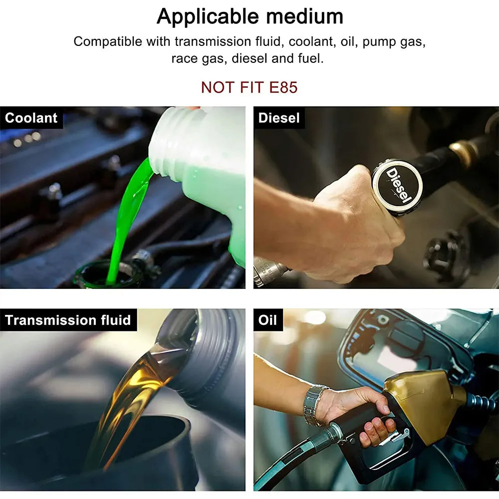 1M 6AN AN6 Black Braided Oil Fuel Fittings Hose End 90+90 Degree Oil Adaptor Kit Oil Fuel Hose Line